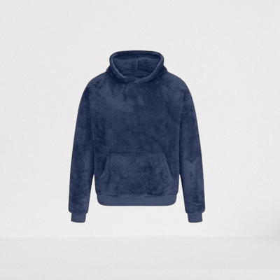 Sweat à capuche duveteux pour femmes | Chaud