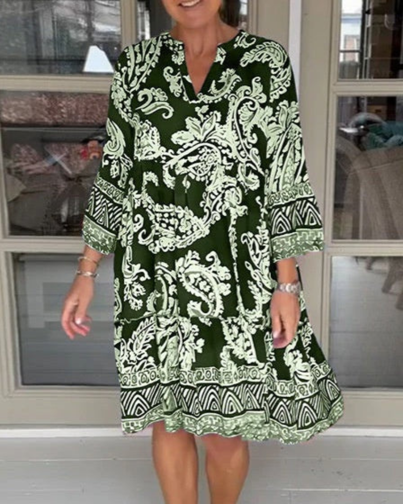 SIERADE - ROBE IMPRIMÉE BOHO