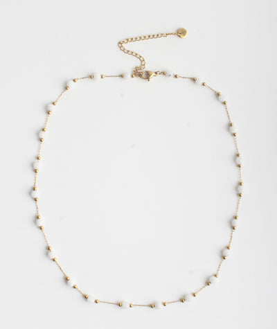 Sophia – Collier – Pierre naturelle – Acier inoxydable