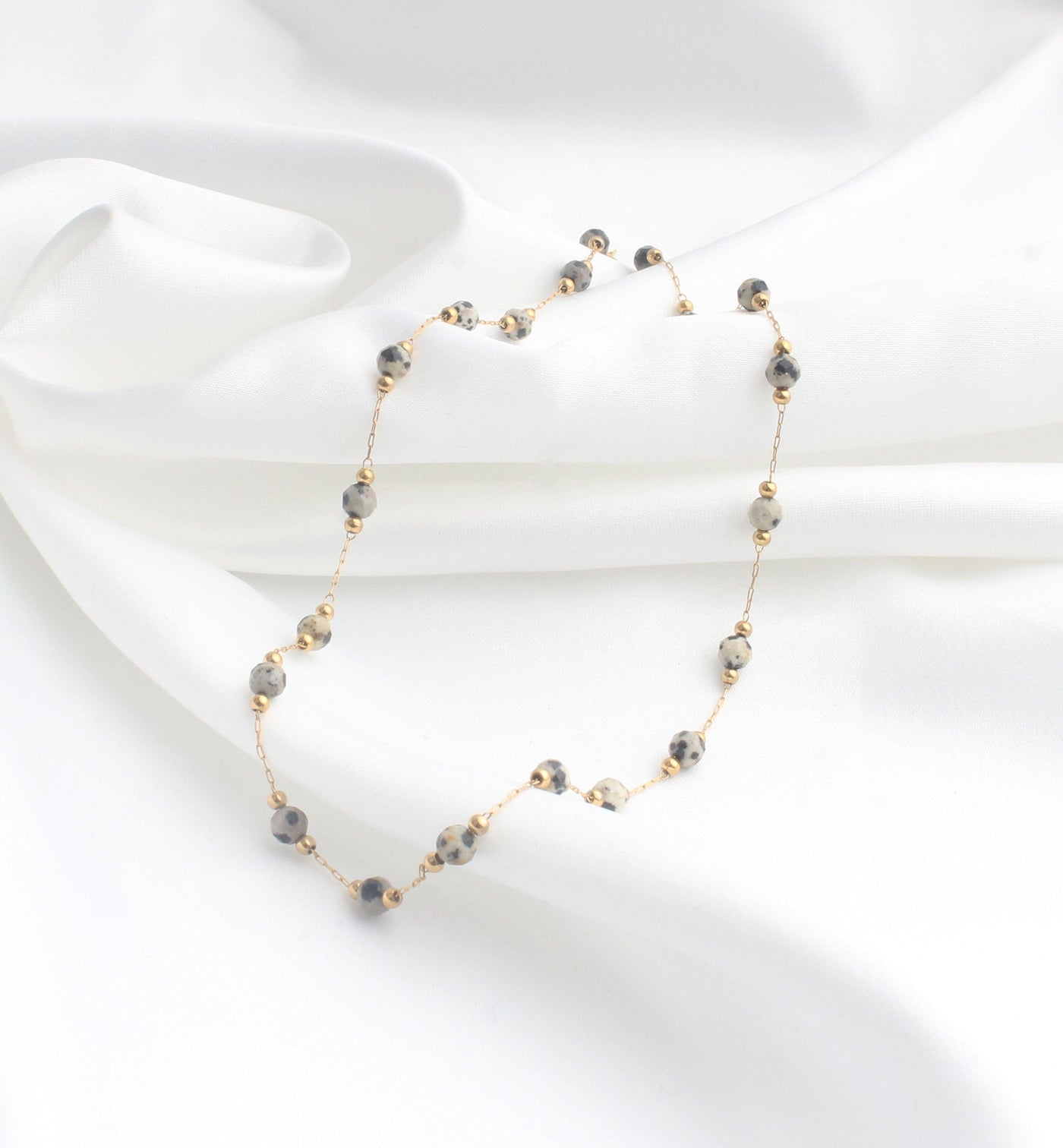 Sophia – Collier – Pierre naturelle – Acier inoxydable