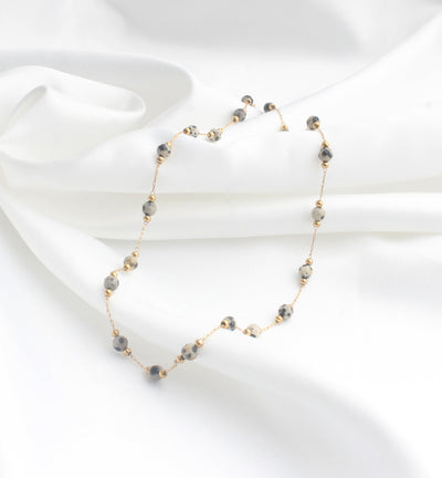 Sophia – Collier – Pierre naturelle – Acier inoxydable