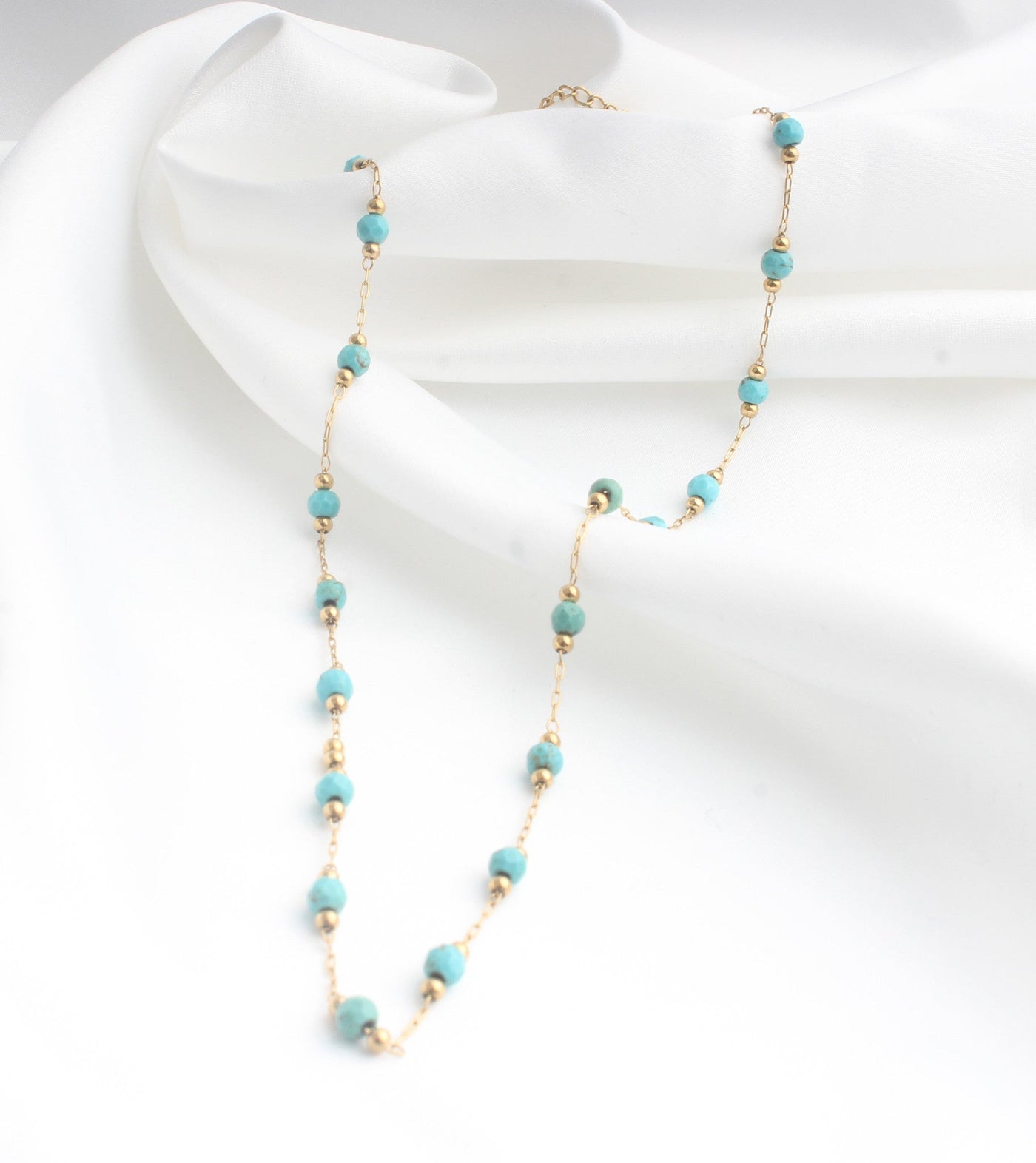 Sophia – Collier – Pierre naturelle – Acier inoxydable