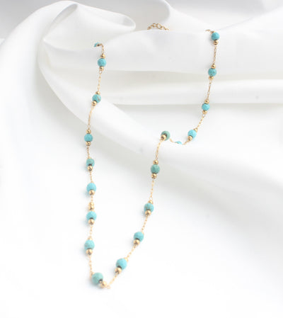 Sophia – Collier – Pierre naturelle – Acier inoxydable