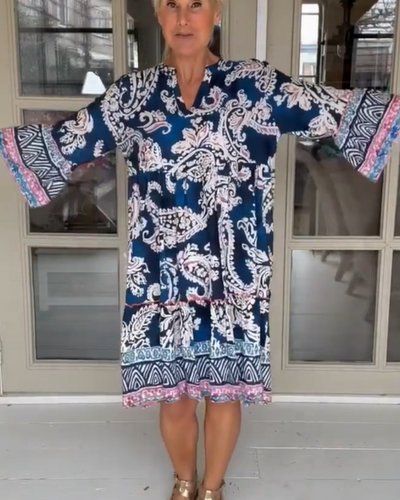 SIERADE - ROBE IMPRIMÉE BOHO