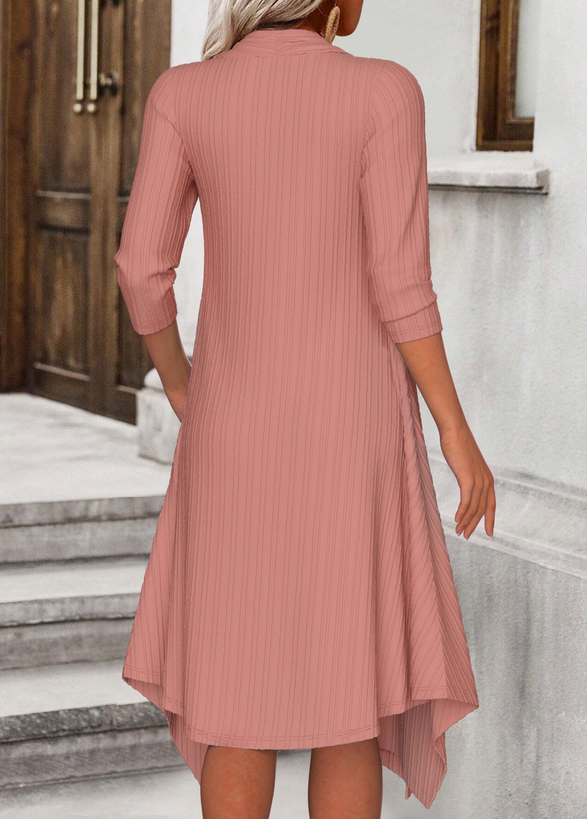 Robe trapèze 2 en 1 à imprimé tribal