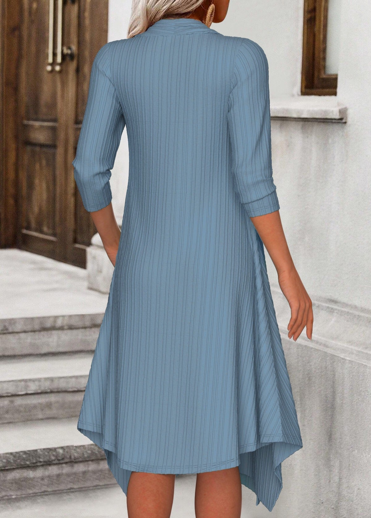 Robe trapèze 2 en 1 à imprimé tribal