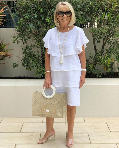 Roxane – Robe bohème à volants