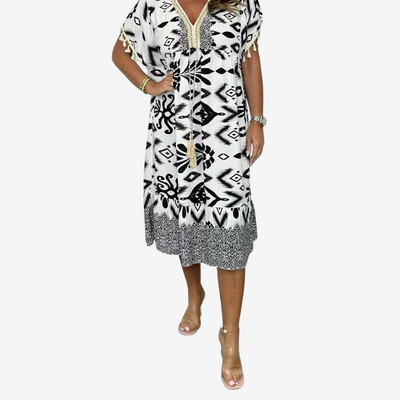 Solina™ Midi Bohème Imprimée