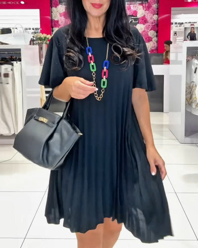 Robe Mode Street Plissée