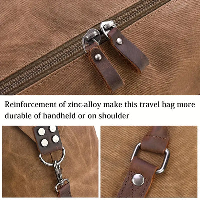 Stephen - Sac de Voyage en Cuir pour le Week-end