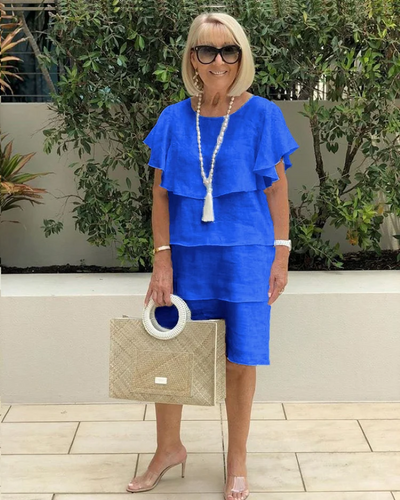 Roxane – Robe bohème à volants