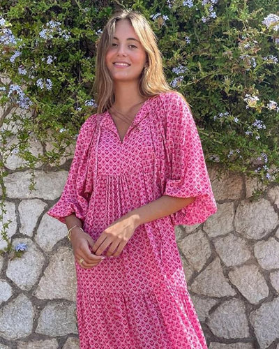 SANDY - ROBE LONGUE CONFORTABLE ET TENDANCE
