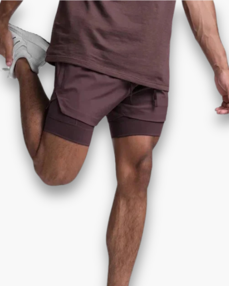 Short de Fitness pour Homme | Respirant et Flexibl