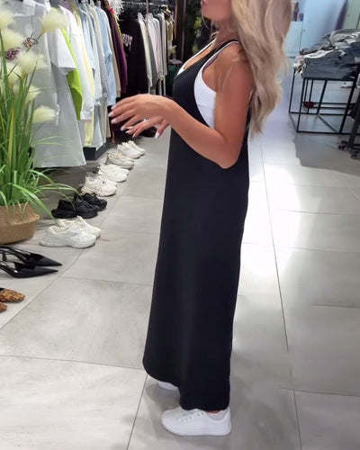 Robe Minceur Bretelles Décontracté