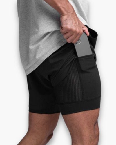 Short de Fitness pour Homme | Respirant et Flexibl