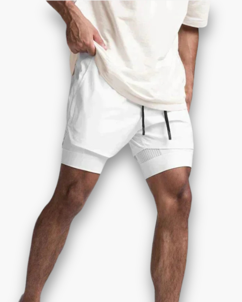 Short de Fitness pour Homme | Respirant et Flexibl