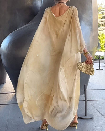 SOREA - Robe en Chiffon Élégante