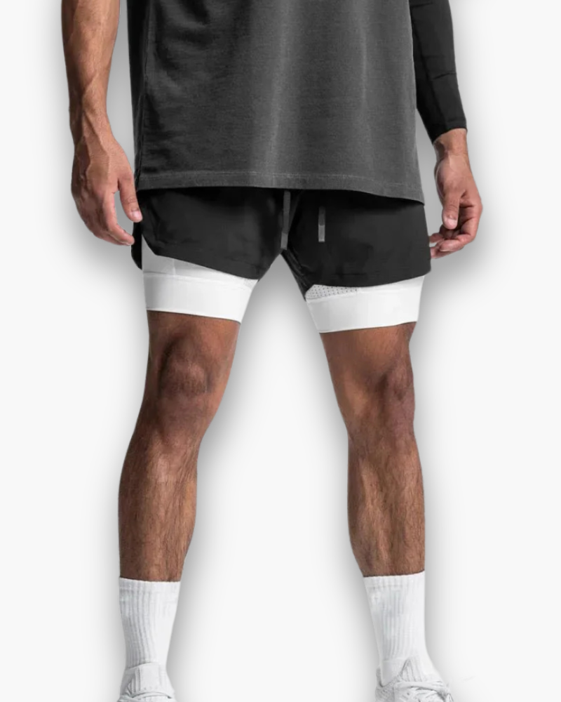 Short de Fitness pour Homme | Respirant et Flexibl
