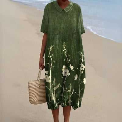 Sophia™ | Robe à Motif Floral Éclatant