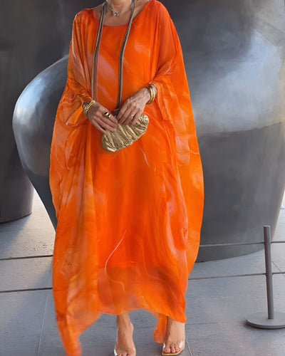 SOREA - Robe en Chiffon Élégante