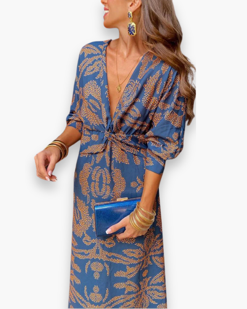 Robe midi chic pour femme | Fluide et flatteuse