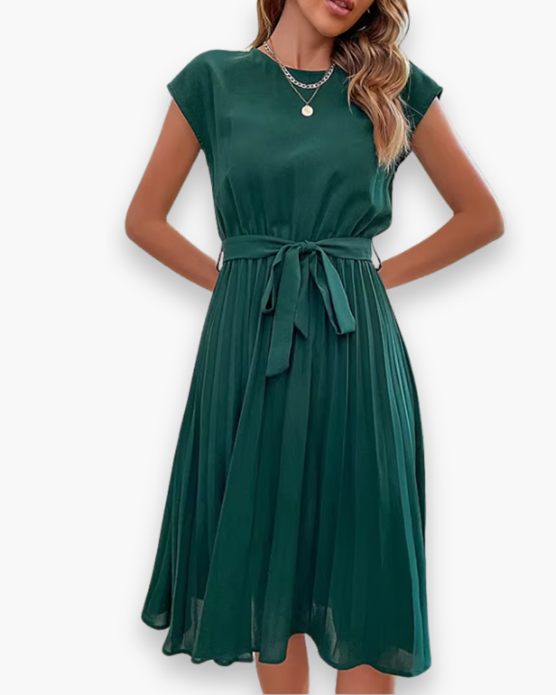 Robe plissée moderne pour femme | Elégante