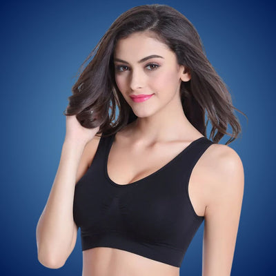 Soutien-gorge BreathEase Seamless Air Bra - Soutien léger et confortable pour une utilisation quotidienne - Port actif et récupération post-partum