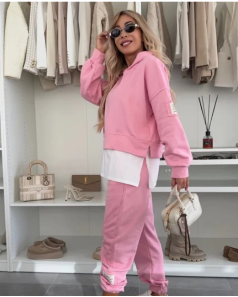 SARENA - ENSEMBLE DÉCONTRACTÉ & CONFORTABLE DEUX PIÈCES