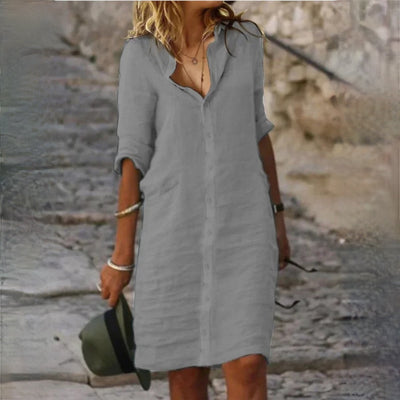 Clara - Robe en lin Stella