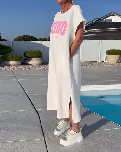 Robe Mode Large Fente