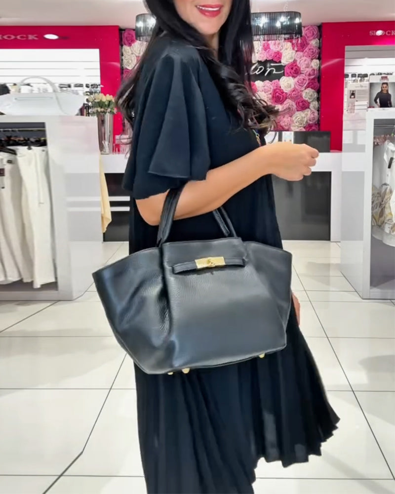 Robe Mode Street Plissée