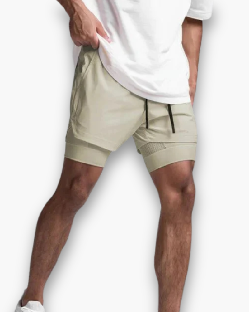 Short de Fitness pour Homme | Respirant et Flexibl