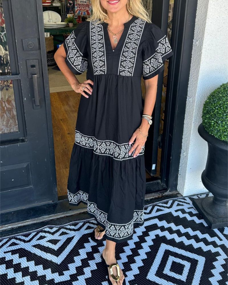 SIARI - Robe Maxi Bohème