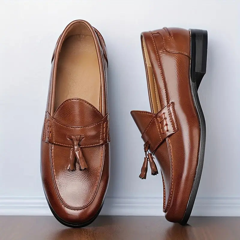 Robert | Mocassins Slip-On de Style Britannique