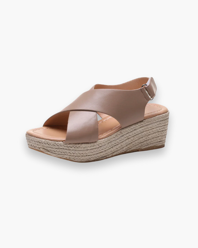 Sandales à Talon Compensé pour Femme | Élégance