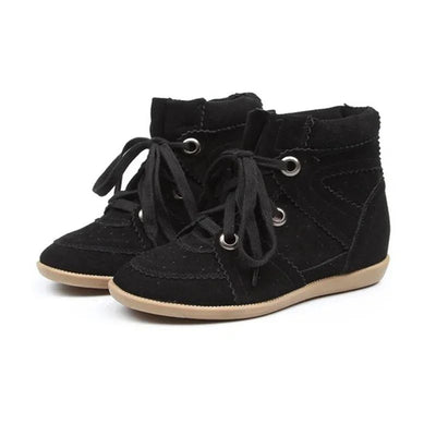 Sophie Courbes® | Bottines casual en cuir suédé