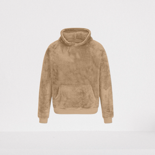 Sweat à capuche duveteux pour femmes | Chaud