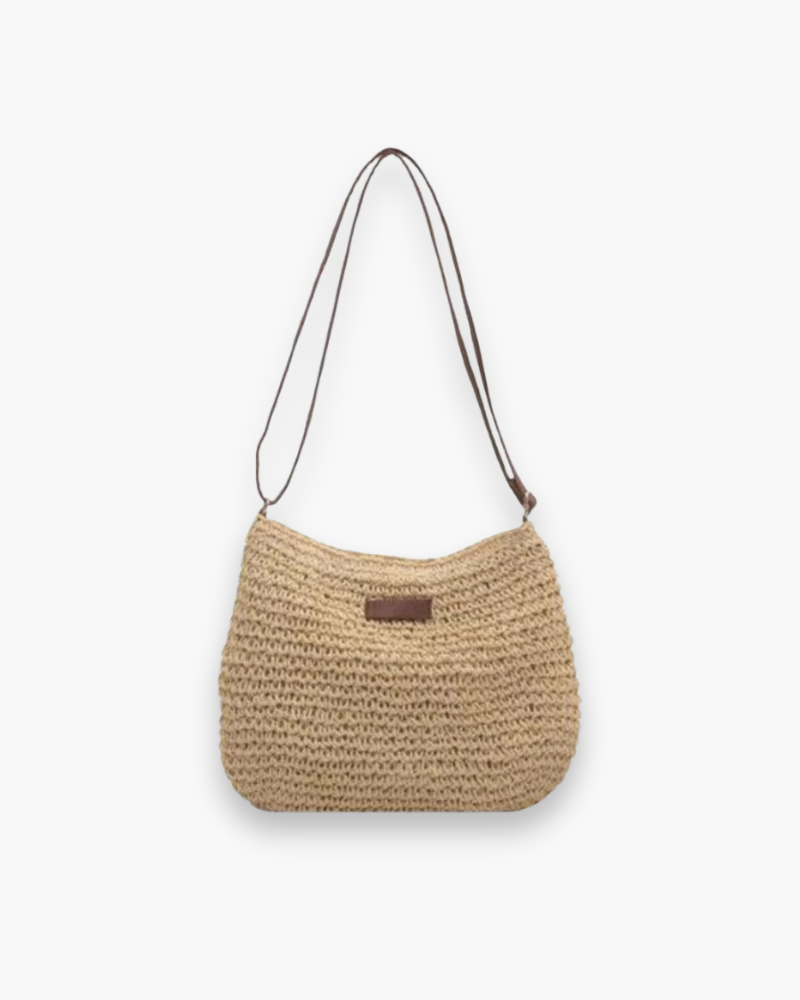 Sac épaule moderne tissé pour femme | Pratique et stable