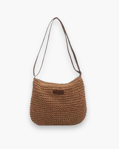 Sac épaule moderne tissé pour femme | Pratique et stable
