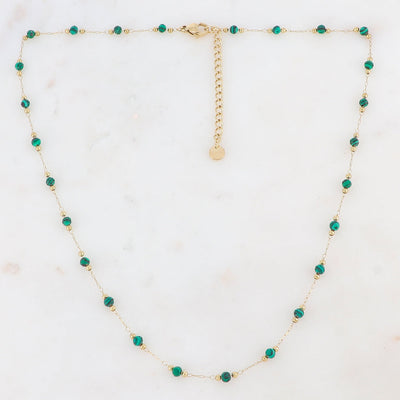 Sophia – Collier – Pierre naturelle – Acier inoxydable