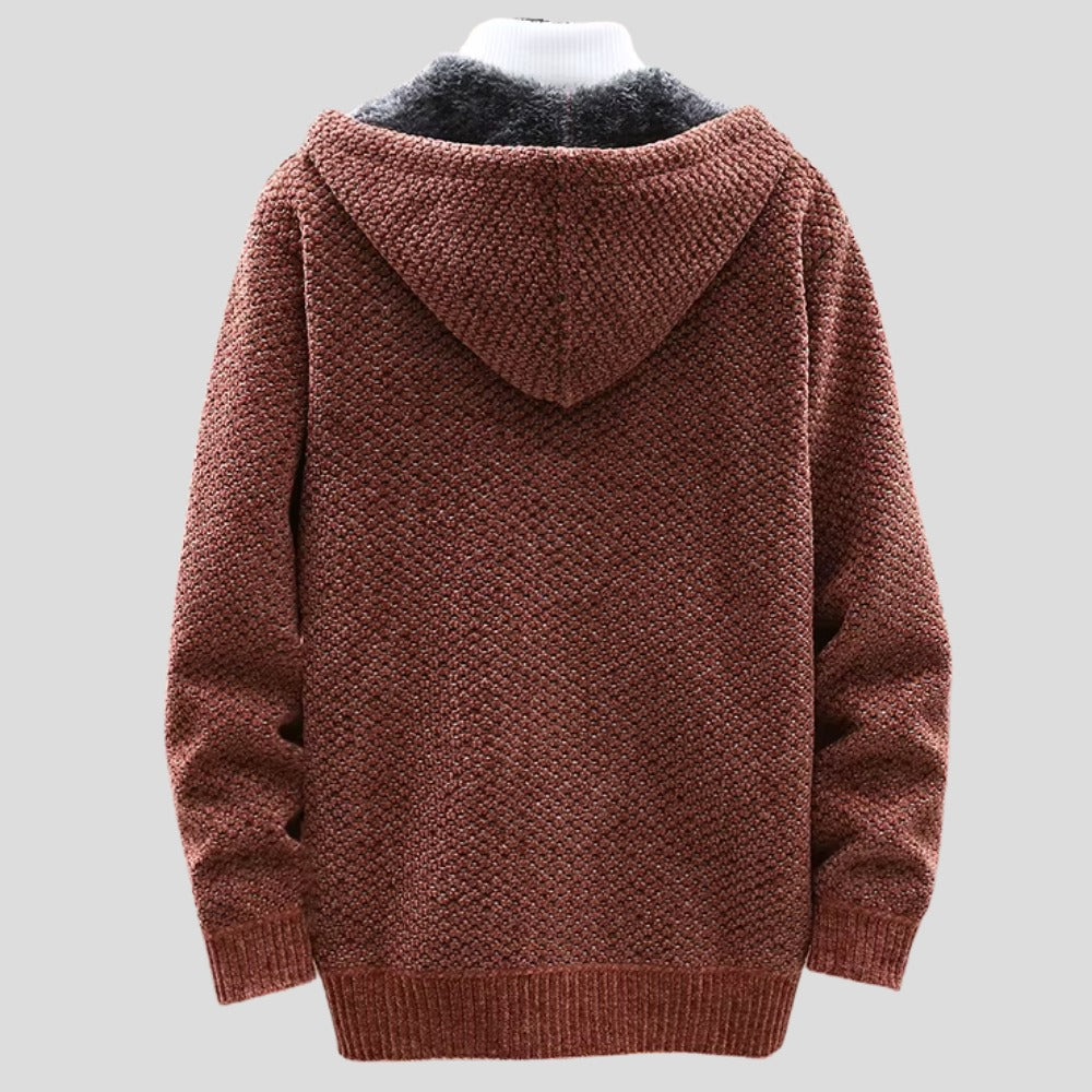 Sweat à capuche en tricot Oslo