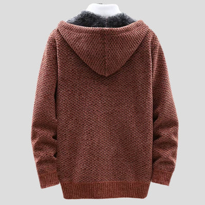 Sweat à capuche en tricot Oslo