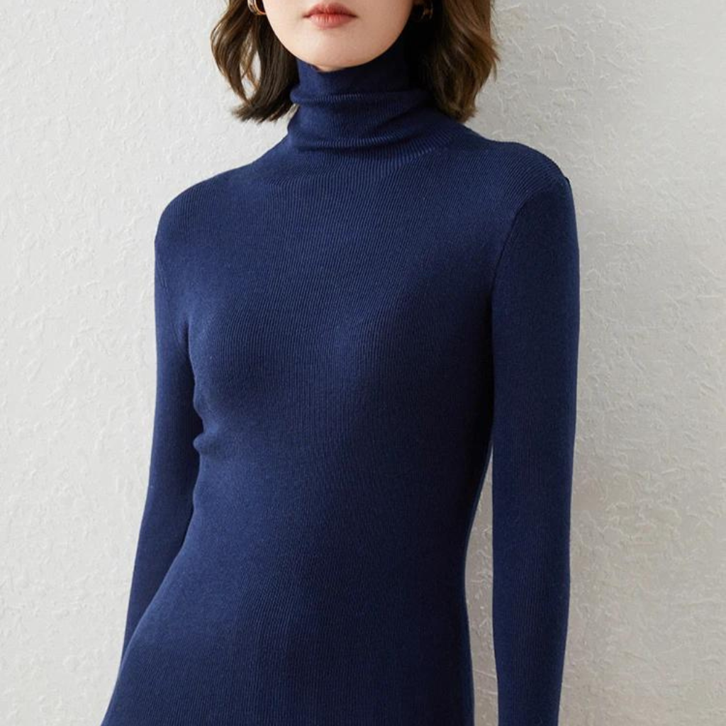 Tanisha | Pull Gola Haute Élégant Pour Femmes