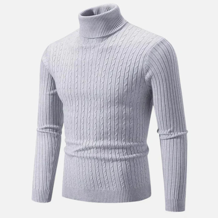 Vlatco | Pull col roulé en maille pour hommes