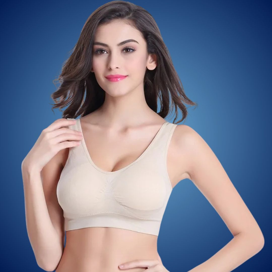 Soutien-gorge BreathEase Seamless Air Bra - Soutien léger et confortable pour une utilisation quotidienne - Port actif et récupération post-partum