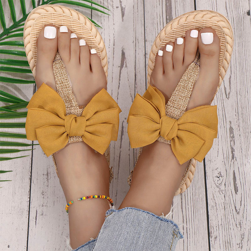 Levoire | Chaussons avec nœud