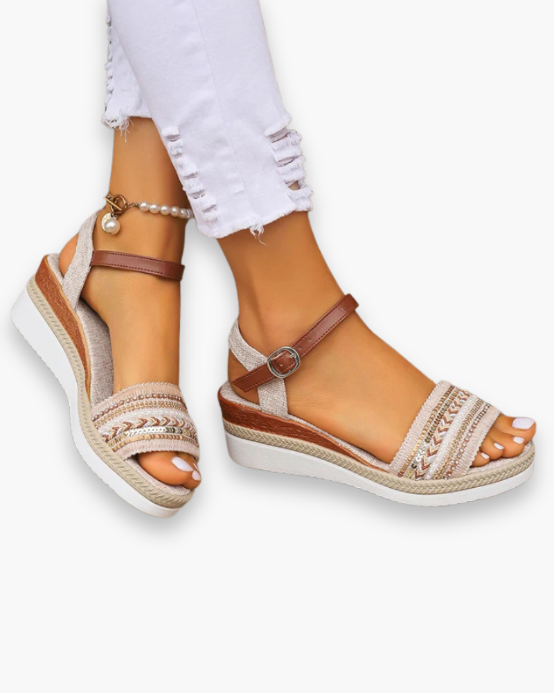 Sandales confortables femme été | Style décontracté chic