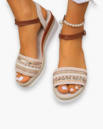 Sandales confortables femme été | Style décontracté chic