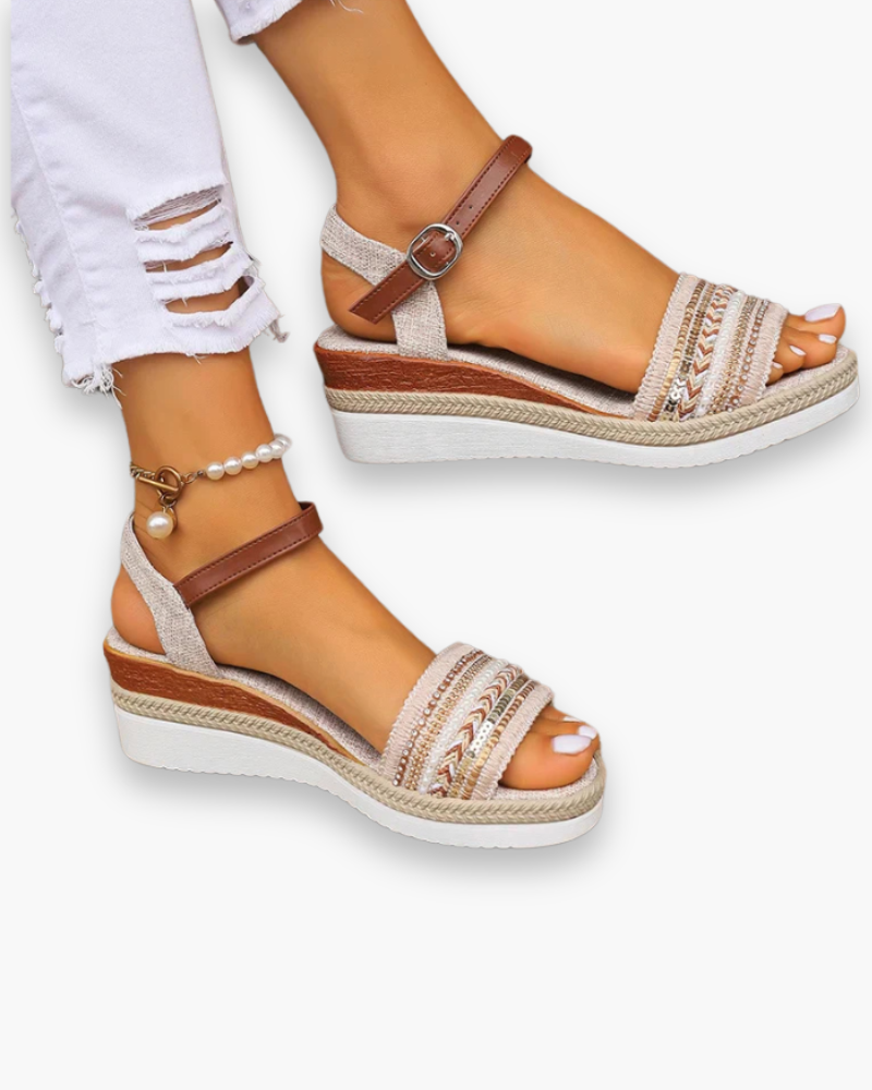 Sandales confortables femme été | Style décontracté chic