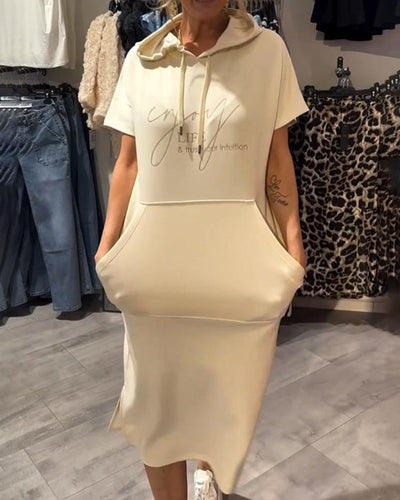 Saskia™ | Robe Décontractée à Capuche